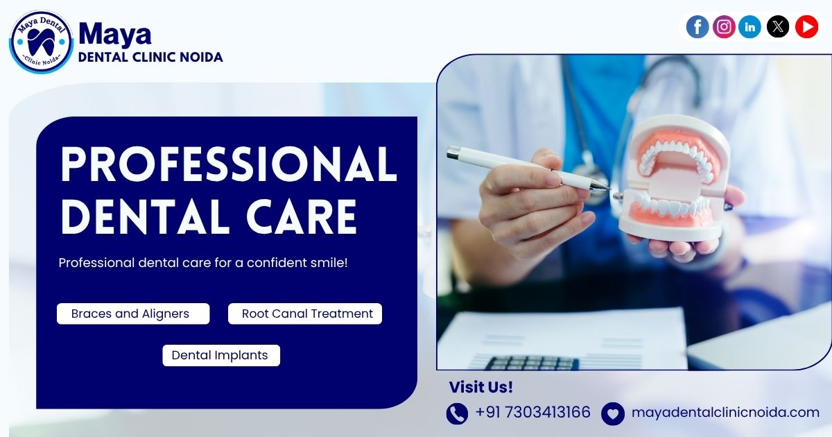 The Best Dental Implants Noida Sector 150 | Maya Dental Clinic